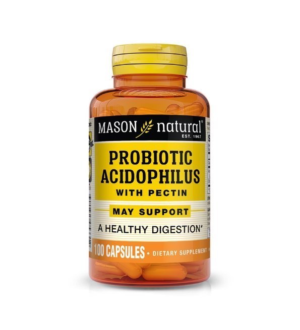 Mason Natural Probiotic Acidophilus 100 Capsules Maroc