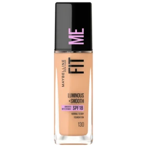 MAYBELLINE Fit Me Fond de Teint Luminous +smooth Spf18 Nu 130 30ml Maroc