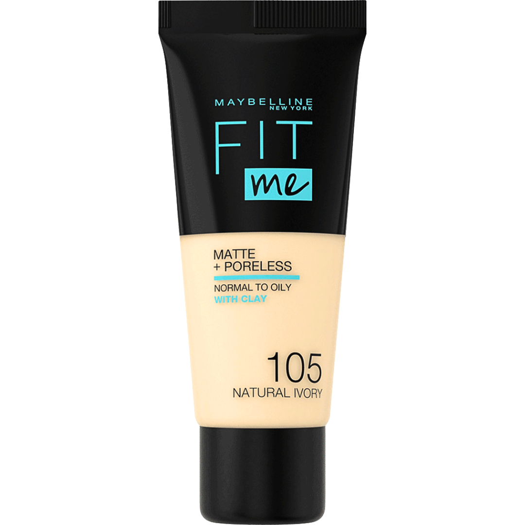 MAYBELLINE Fonds de Teint Fit Me Matte+poreless 105 30ml Maroc