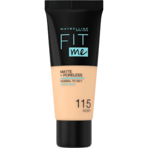 MAYBELLINE Fonds de Teint Fit Me Matte+poreless 115 30ml Maroc
