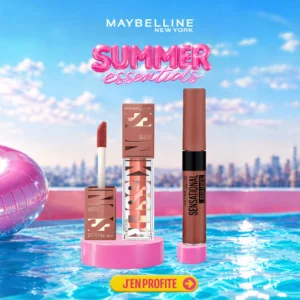 MAYBELLINE Sunkisser 08 Chades On 4.7ml + Sensational Liquid N08 Pack Maroc
