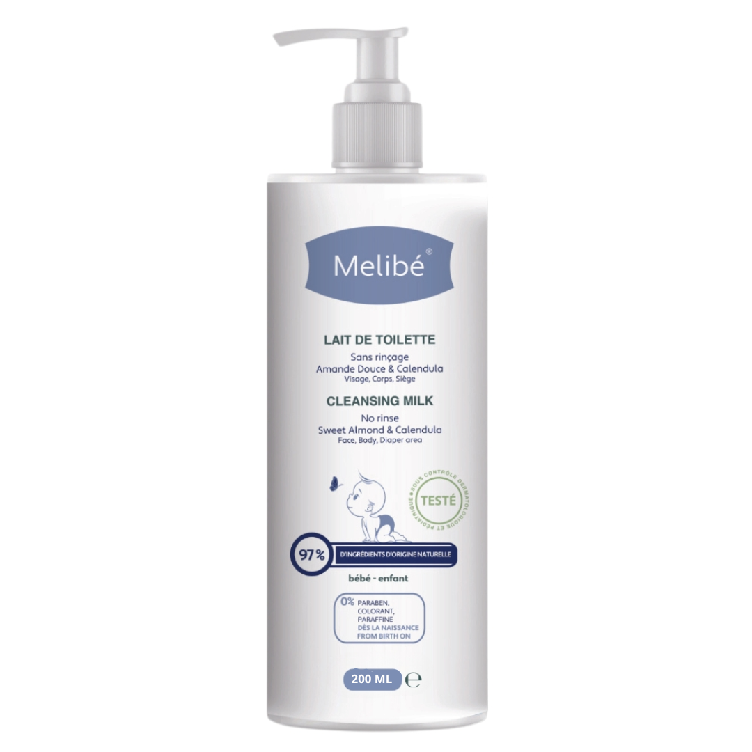 Melibé Bebe Lait de Toilette 200ml Maroc