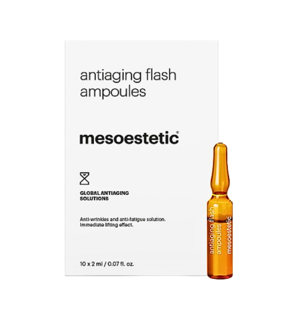 MESOESTETIC Antiaging Flash Ampoules 10x2ml Maroc