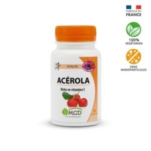 Mgd Acerola Fruits Rouge 30 Gelules Maroc