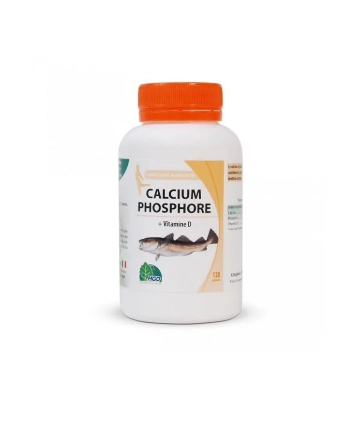 Mgd Calcium Phosphore + Vita d 120 Gelules Maroc