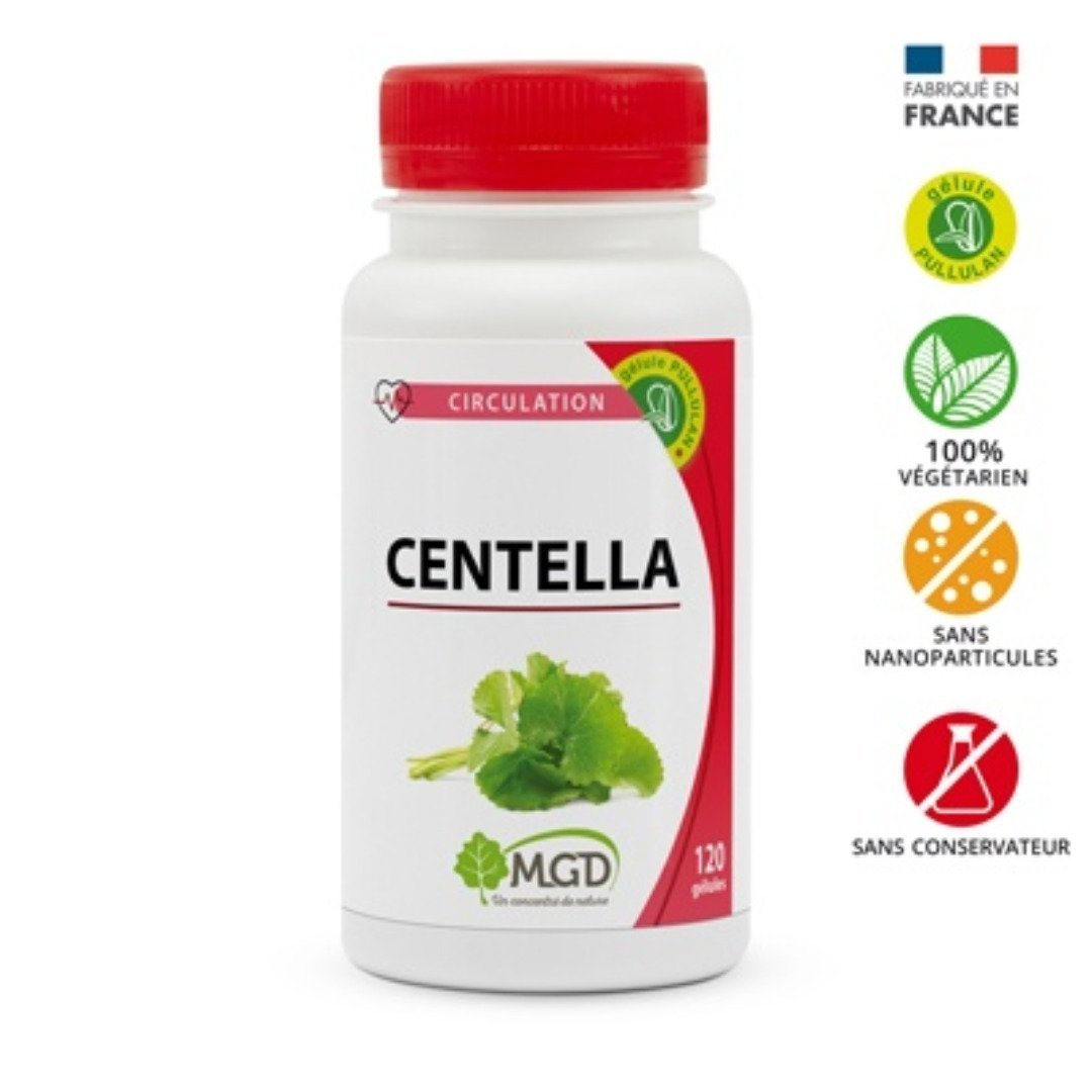MGD NATURE Centella 120 Gelules Maroc
