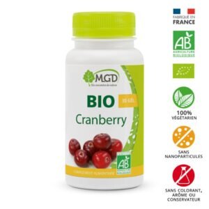 MGD NATURE Cranberry 30 Gelules Maroc