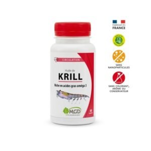 Mgd Huile de Krill 60 Capsules Maroc