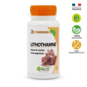 MGD NATURE Lithothamne 120 Gelules Maroc