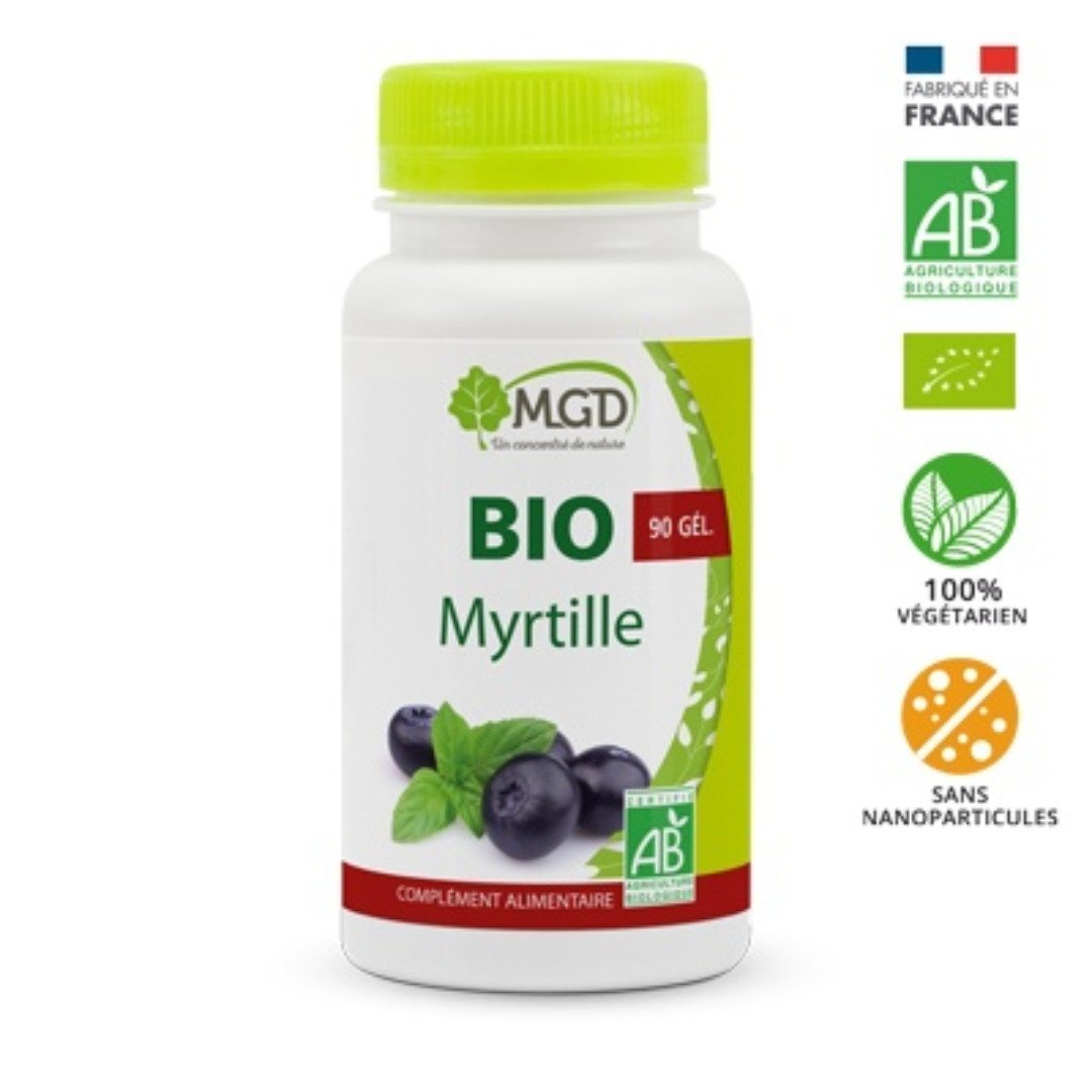 MGD NATURE Myrtille 90 Gelules Maroc