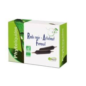 MGD NATURE Radis Noir – Artichaut Fenouil 10 Ampoules Maroc