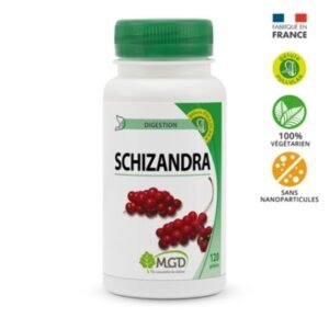 MGD NATURE Schizandra 120 Gelules Maroc