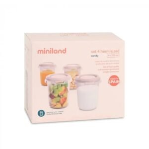 MINILAND Set de Conservation 4 Pieces Candy Maroc
