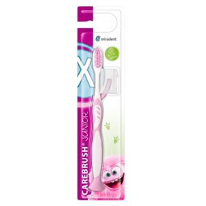 MIRADENT Brosse a Dents Carebrush Juniors Rose Reference 630 265 Maroc