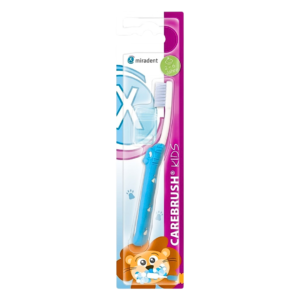 MIRADENT Brosse a Dents Carebrush Kids Bleu Reference 630 261 Maroc