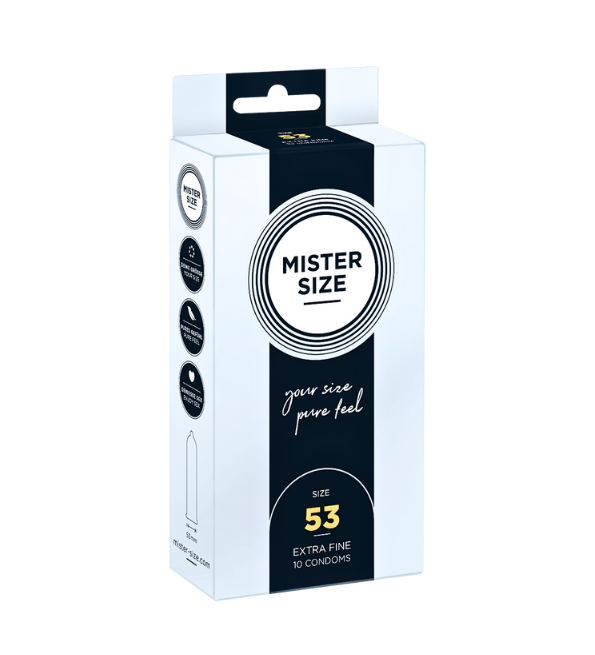 Mister Size Preservatif 53×10 Maroc