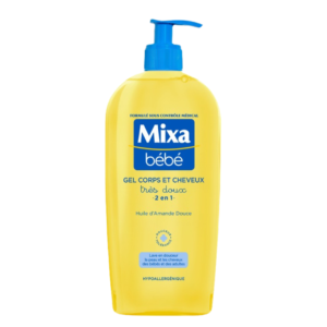 MIXA Bebe Gel Corps et Cheveux Tres Doux 2en1 400ml Maroc