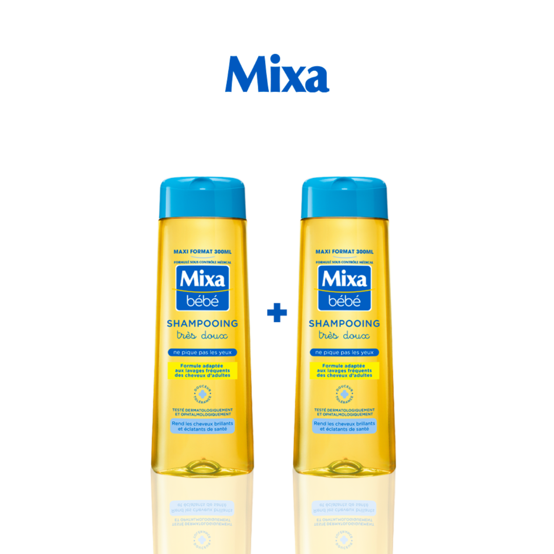 Mixa Shampiong Tres Doux 2x300ml Pack Maroc
