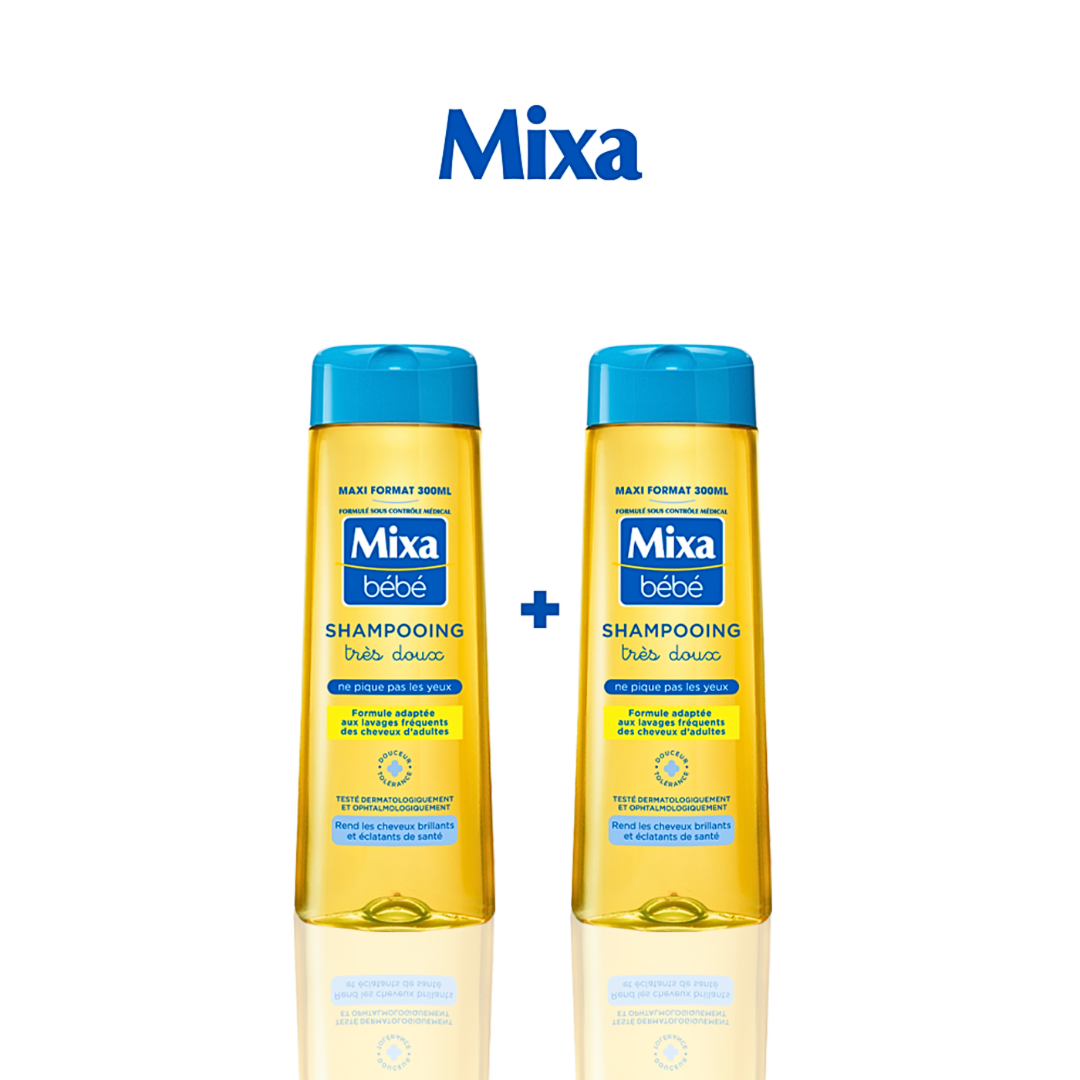 Mixa Shampoing Tres Dousc 2x300ml Pack Maroc