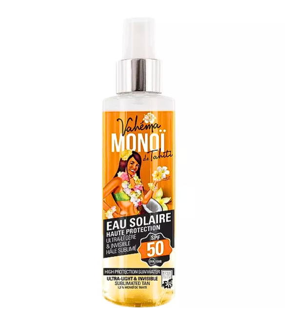 MONOI Eau Solaire Spf50 140ml Maroc