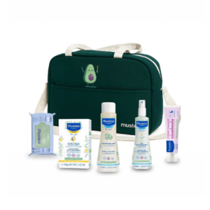 MUSTELA Kits Soins Essentiels Bebe à L’avocat Bio + Sac à Langer Offert Maroc