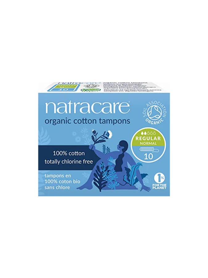 Natracare Tampons Regulier sans Applicateur 10 Unités Maroc