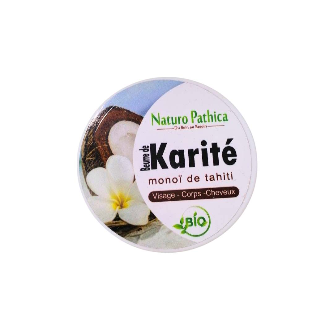 Naturo Pathica Beurre de Karite Monoi de tahiti 250gr Maroc