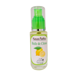 NATURO PATHICA Huile de Citron 50ml Maroc