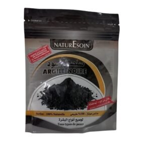 Nature Soin Argile Noir Sachet 100g Maroc