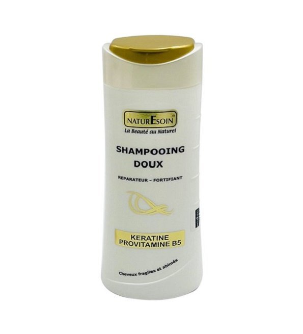 NATURESOIN Nature Soin Shampooing Doux Réparateur-Fortifiant à La Kératine et à La Provitamine B5 Maroc