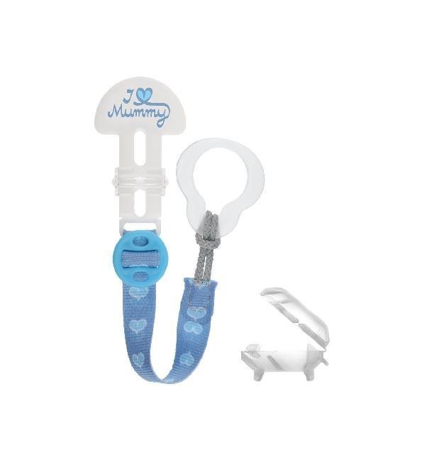 MAM BABY Attache-Sucette Clip+cover +0m Maroc