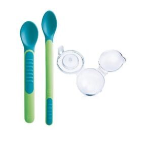 MAM BABY Cuilleres avec Couvercles Sensibles +6m Maroc