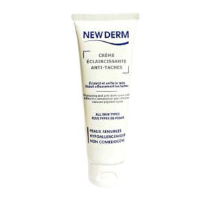 NEW DERM Creme Eclaircissant Anti-Taches 50ml Maroc