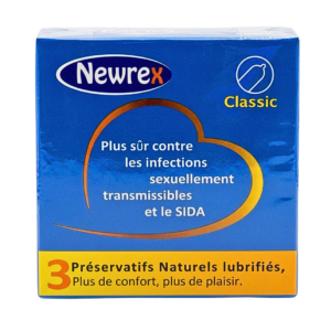 Newrex Classic 3 Preservatifs Maroc