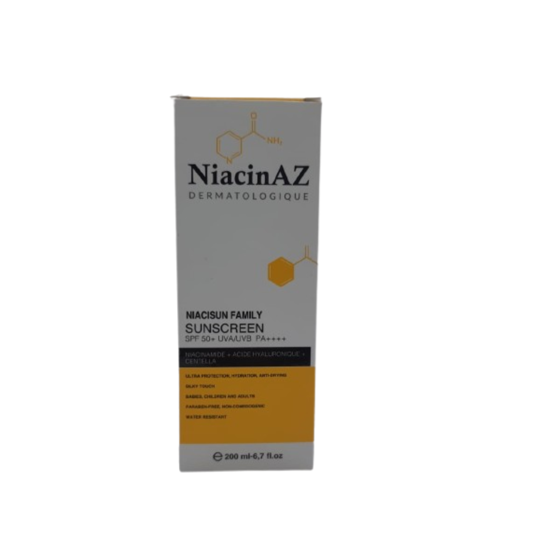 NIACINAZ Niacisun Family Ecran Solaire Spf50+ 200ml Maroc