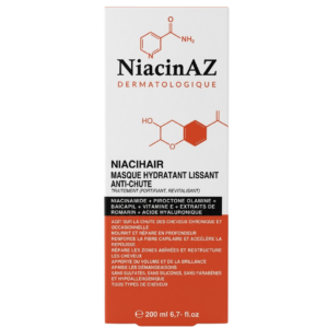 Niacinaz Niacihair Masque Hydratant Lissant Anti-Chute 200ML Maroc