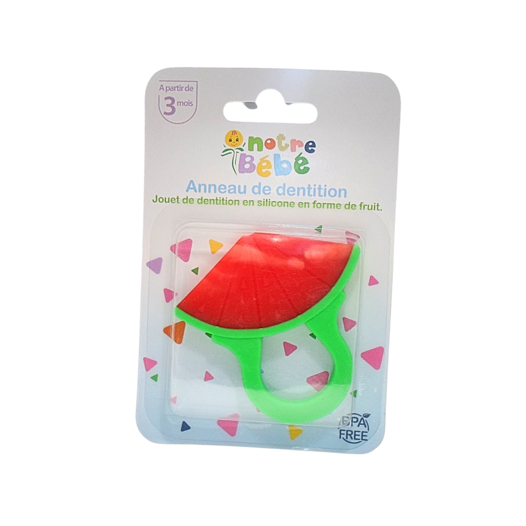 NOTRE BEBE Anneau Fruits Pastique +3m Maroc