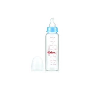 Nuby Biberon en Verre Standard 240ml+3m Id1179 Maroc