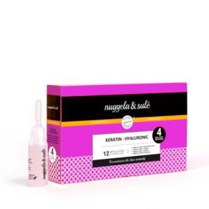 Nuggela & Sule Keratin Hyaluronic Ampoules 4 Unites Pack Maroc