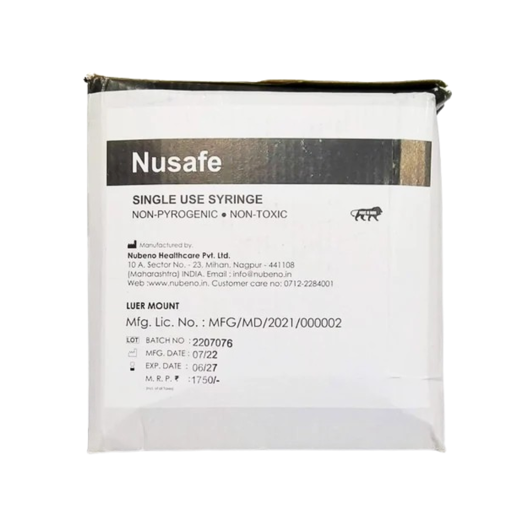 Nusafe Seringue 10ml Maroc