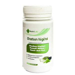 NUTRILAB Charbon Vegetal 30 Gelules Maroc