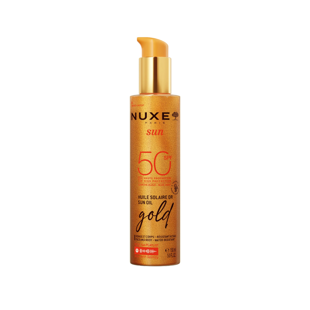 NUXE Sun Spf50 Huile Solaire Or 150ml Maroc