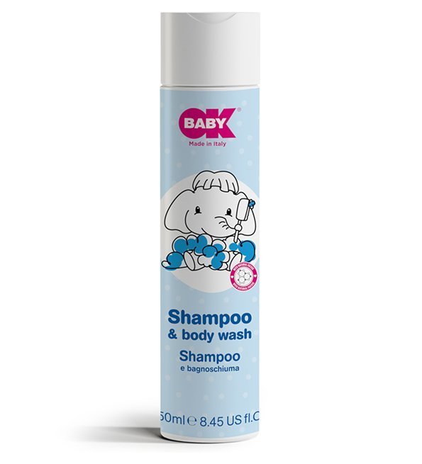 Okbaby Shampooing & Gel Douche 250ml Maroc