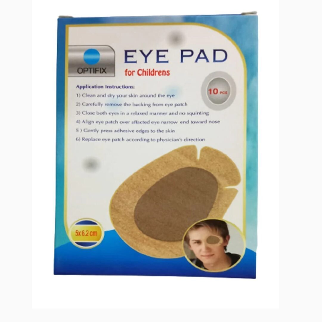 OPTIFIX Eye Pad Enfantts 7*5.4cm 10 Pieces Maroc