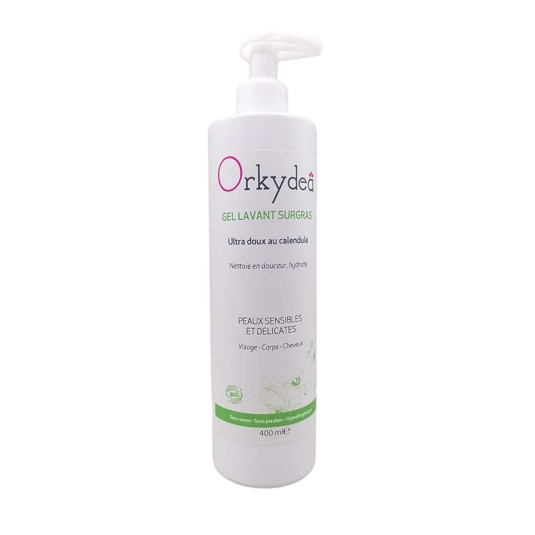 ORKYDEA Gel Lavant Surgras 400ml Maroc