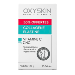 OXYSKIN Collagene Elastine 90 Gelules Maroc