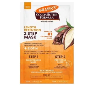 Palmer’s Masque Cheveux 2 Steps Cacao & Biotine 60g Maroc