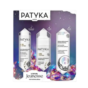 Patyka Le Rituel Jeunesse Huile Demaquillant+mousse Nettoyent+serum Repulpant Coffret Maroc