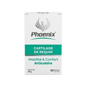 Phoenix Cartilage de Requin 60 Gelules Maroc
