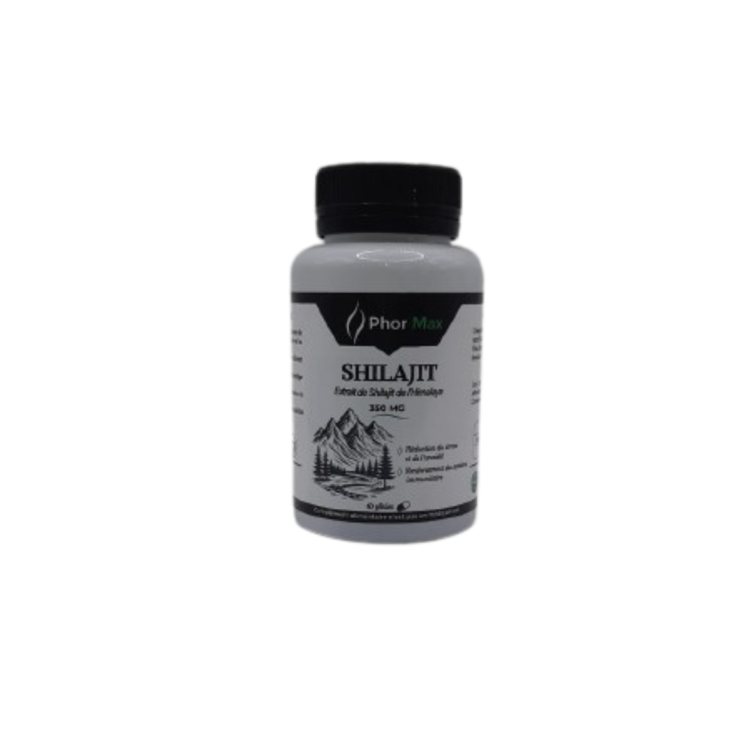 Phormax Shilajit 60 Gelules Maroc